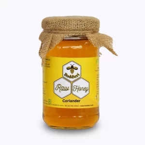 coriendar natural and pure honey jar of 250 grams