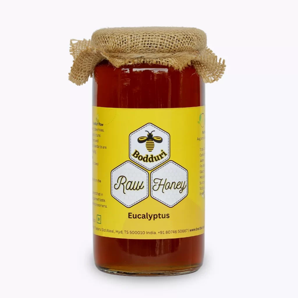 eucalyptus natural and pure honey jar of 500 grams