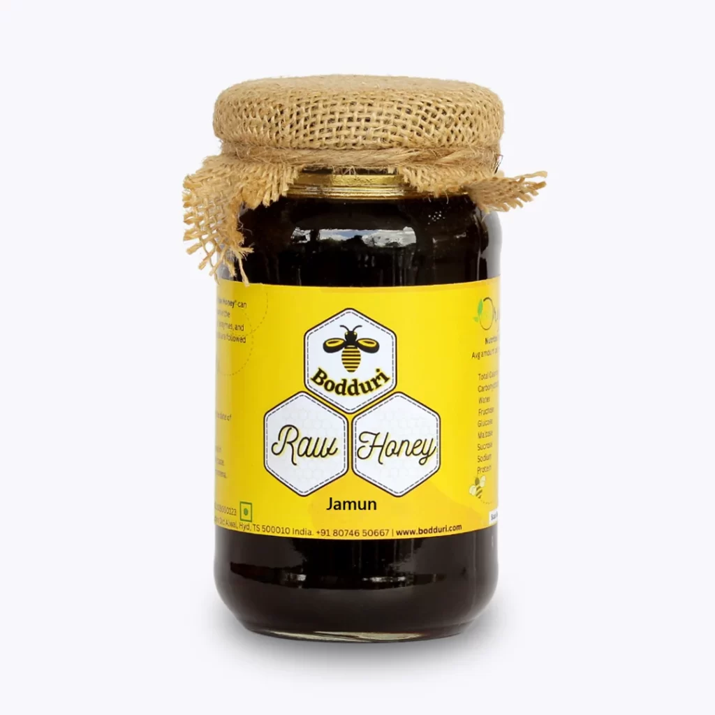 jamun pure and natural honey 250g - unprocessed organic raw honey