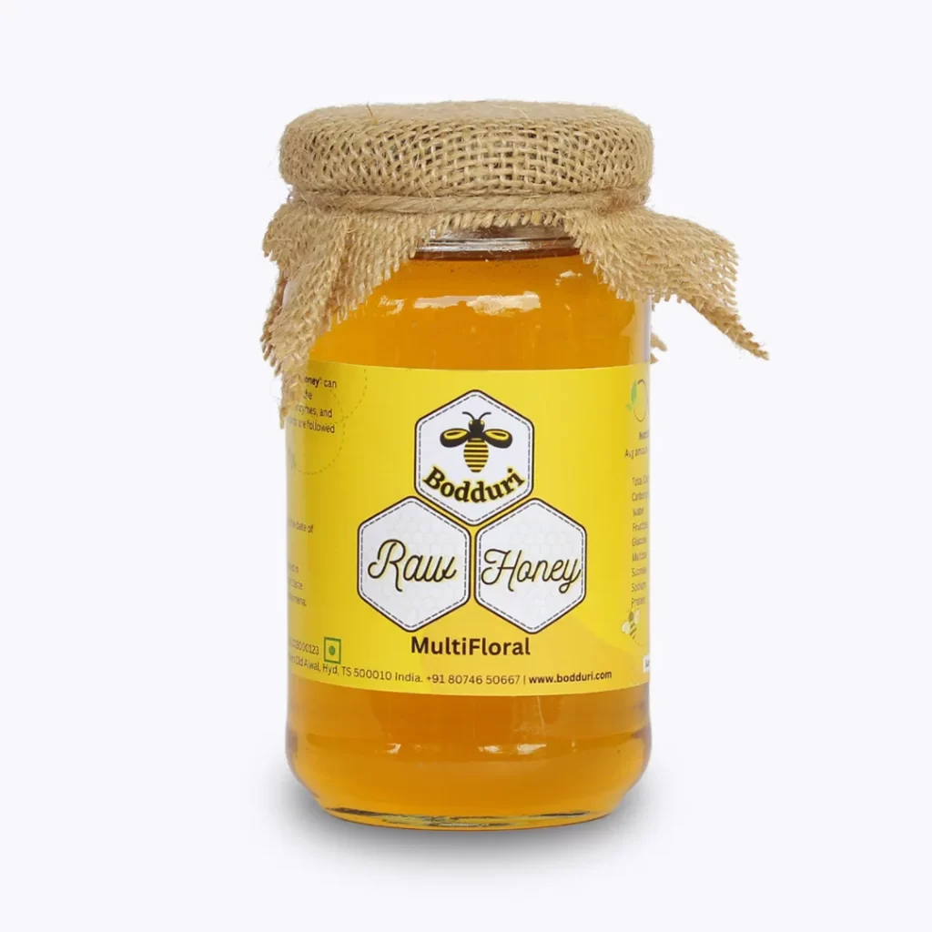 multifloral pure and natural honey 250g - unprocessed organic raw honey