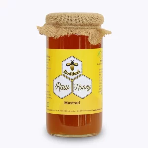 mustard natural and pure honey jar of 500 grams