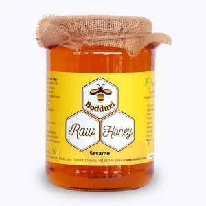 sesame honey natural and pure honey jar of 1 kg