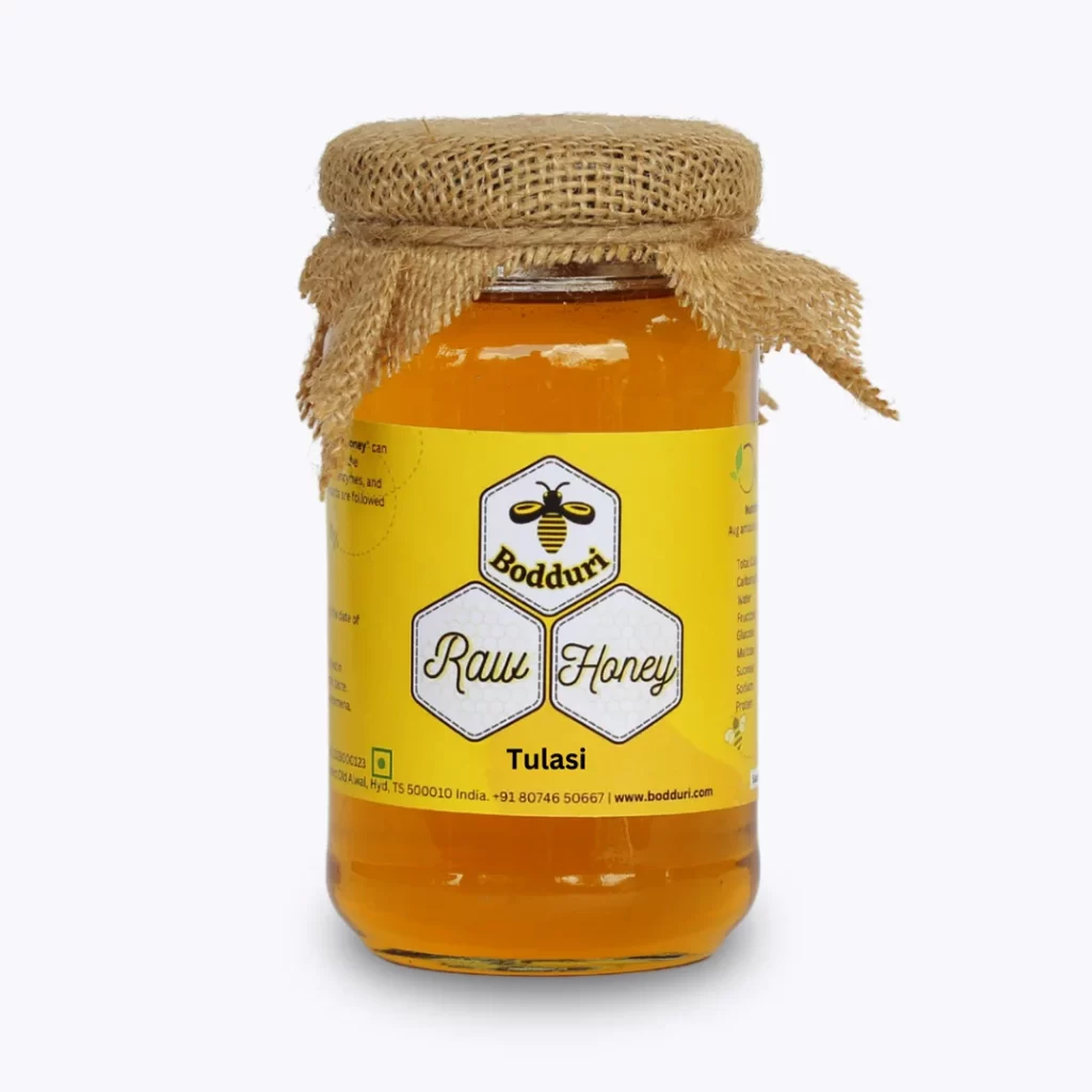 tulasi natural and pure honey jar of 250 grams